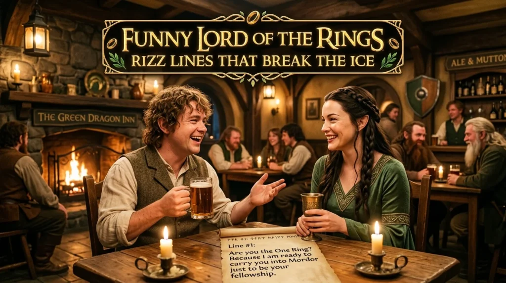 Lord Of The Rings Rizz Lines