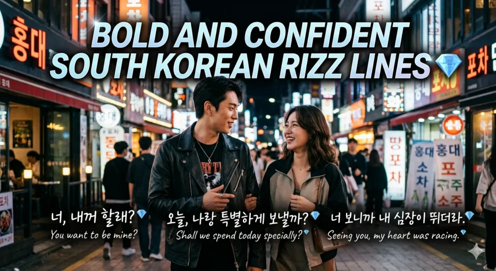 South Korean Rizz Lines