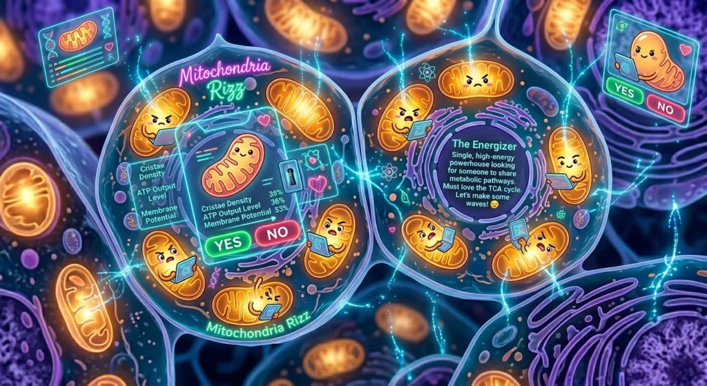 mitochondria rizz lines