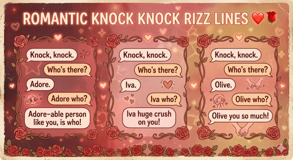 Knock Knock Rizz Lines