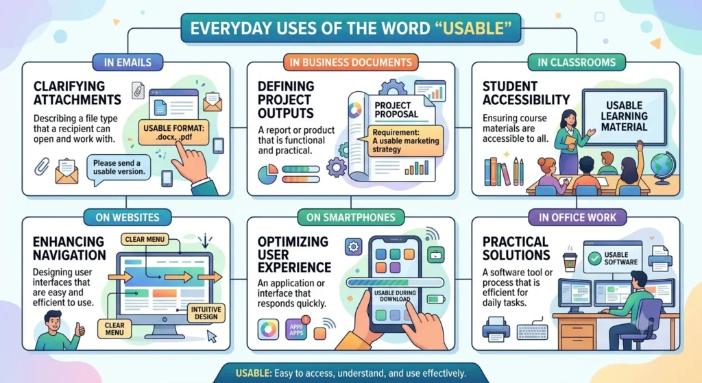 usable vs useable