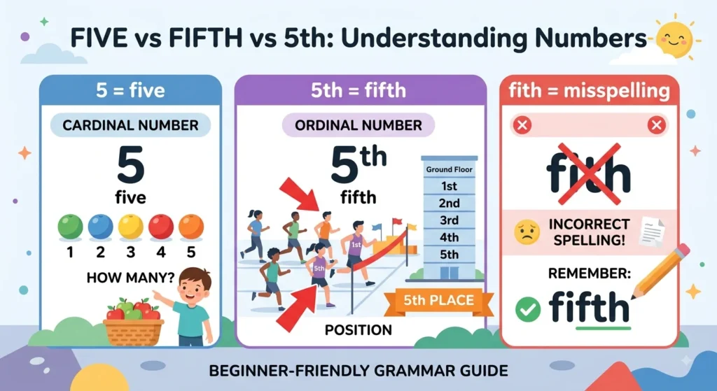fifth vs fith