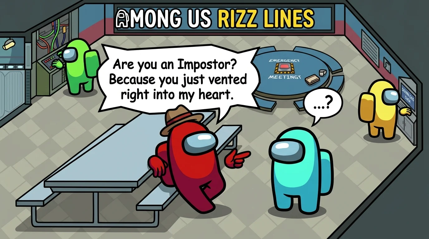 Among Us Rizz Lines