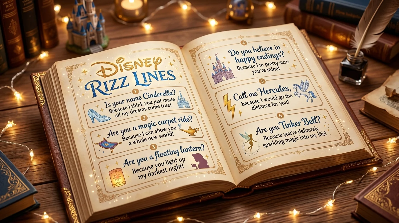 Disney Rizz Lines