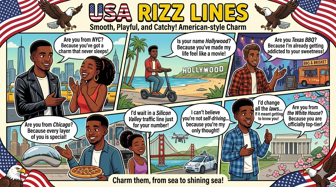 USA Rizz Lines