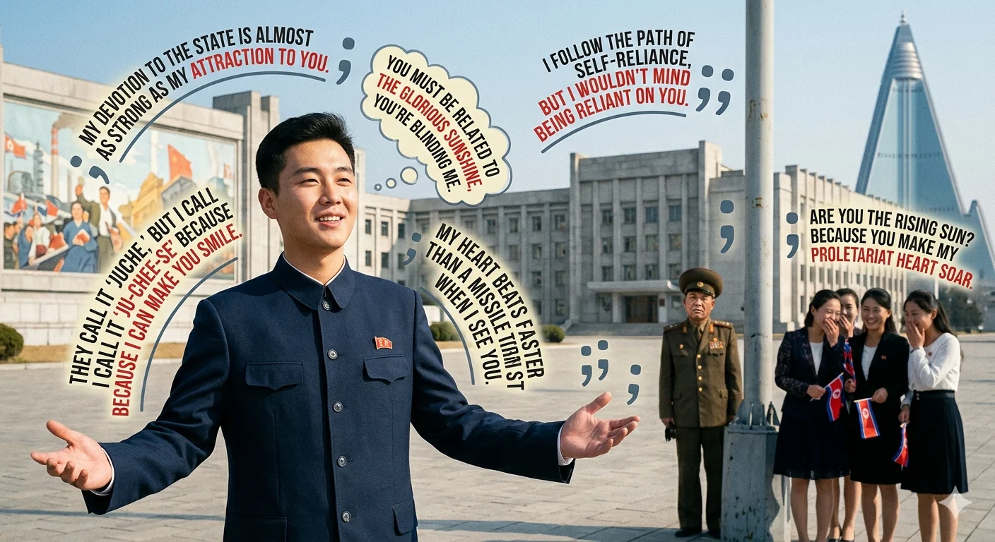 North Korean Rizz Lines
