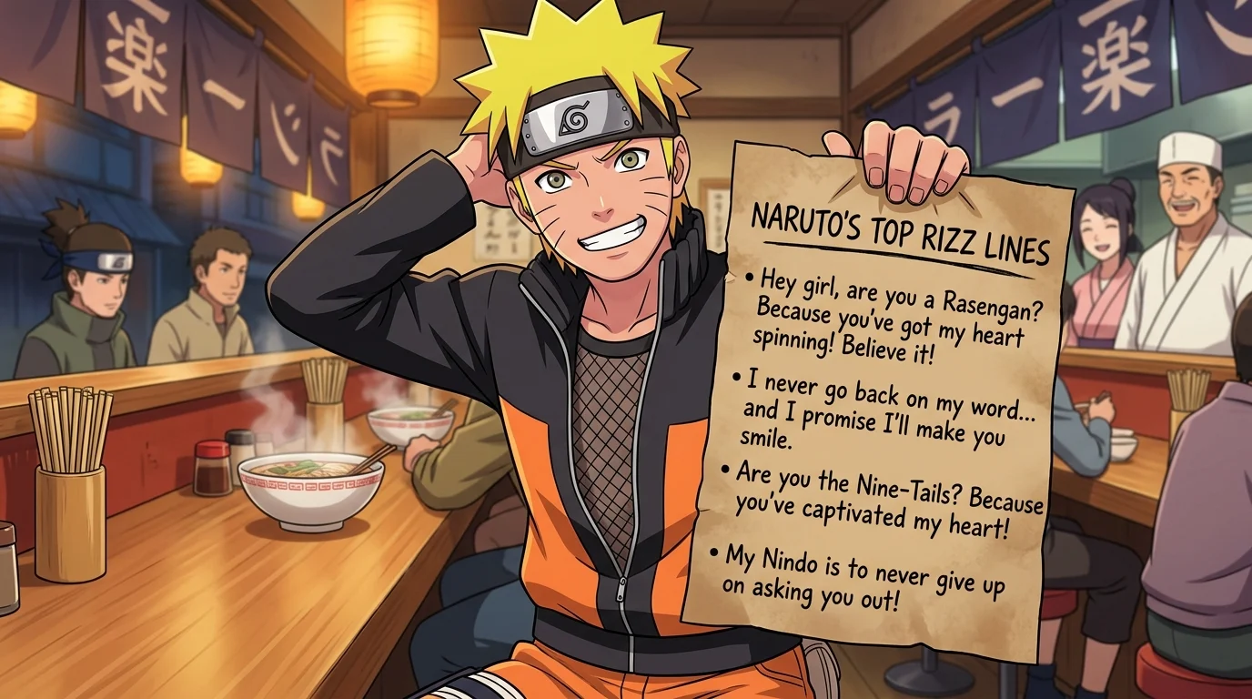 Naruto Rizz Lines