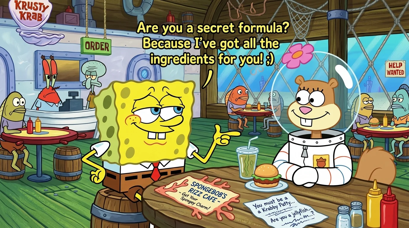 Spongebob Rizz Lines