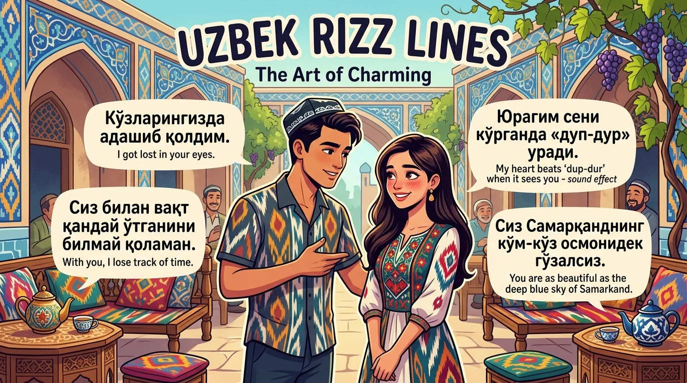 Uzbek Rizz Lines