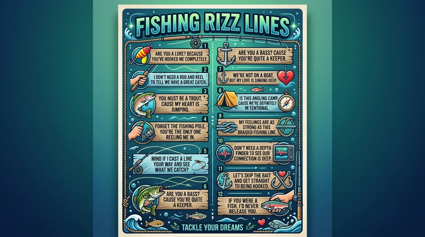 Fishing Rizz Lines