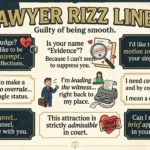 Lawyer Rizz Lines