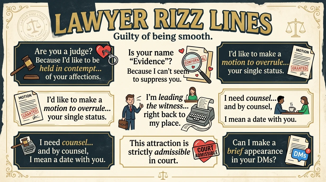Lawyer Rizz Lines
