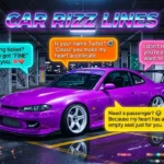Car Rizz Lines