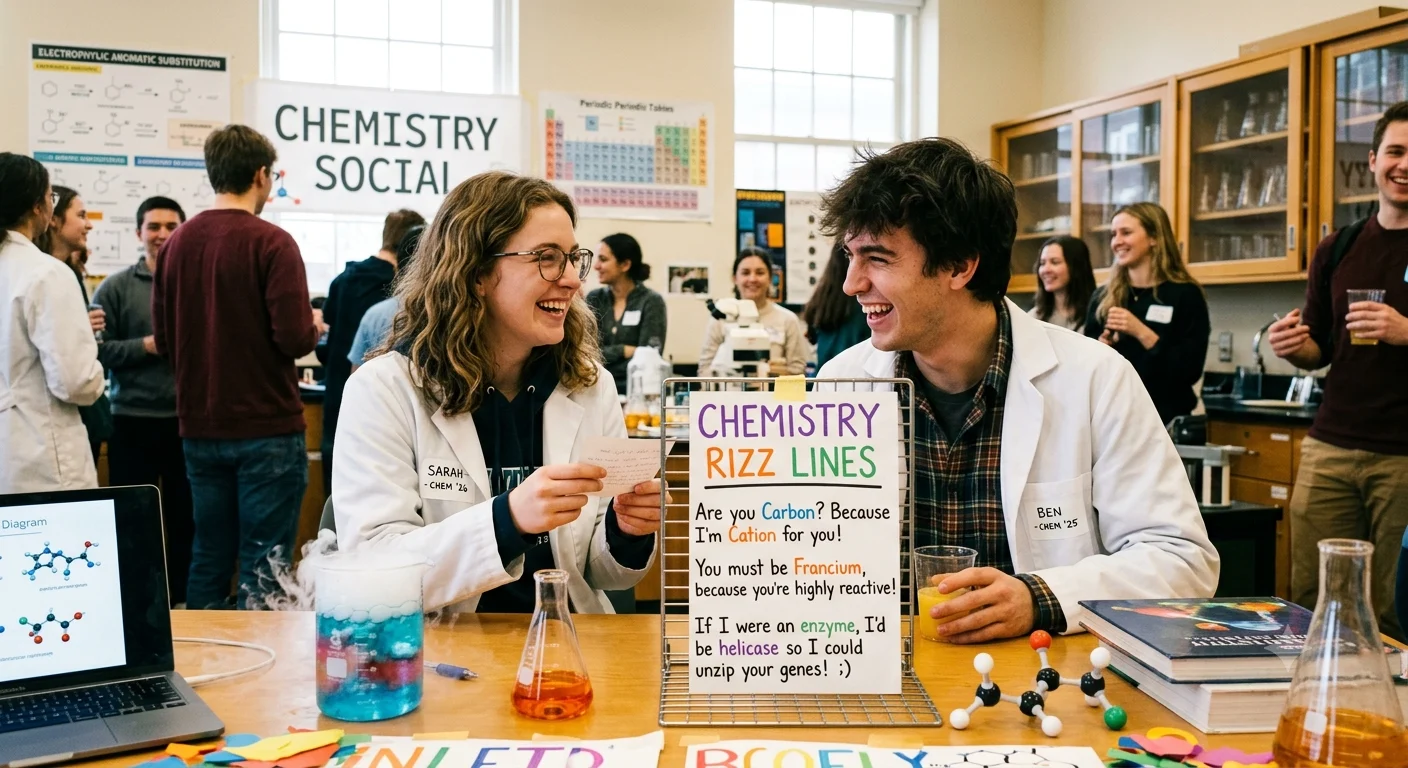 Chemistry Rizz Lines