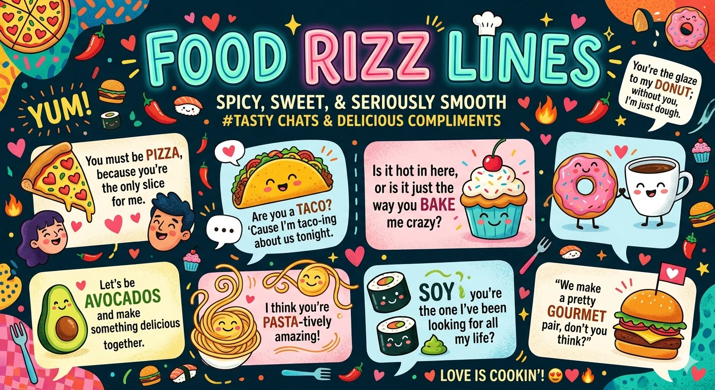 Food Rizz Lines