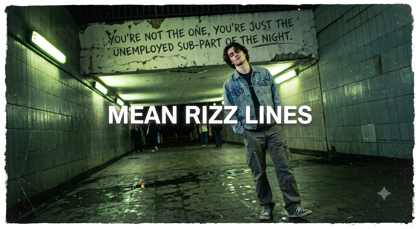 Mean Rizz Lines