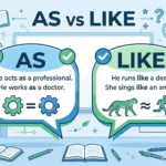 as vs like