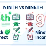 ninth vs nineth