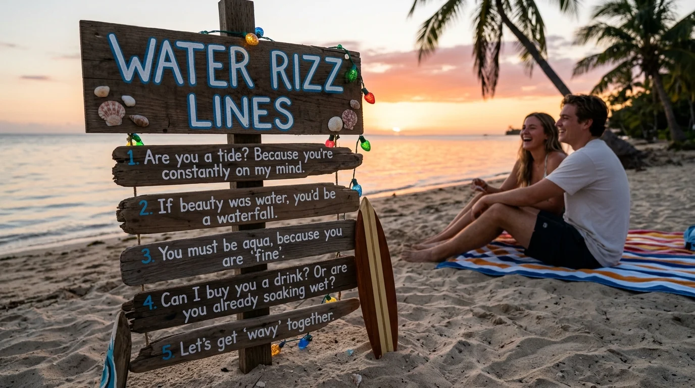 Water Rizz Lines