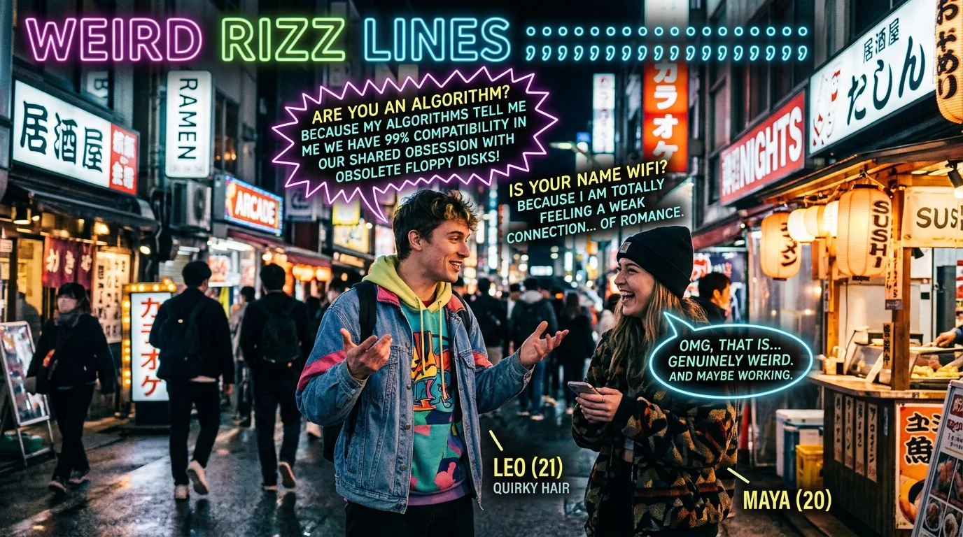 Weird Rizz Lines