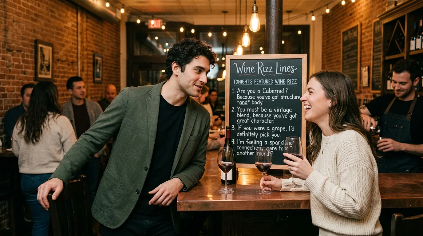 Wine Rizz Lines
