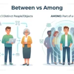between vs among