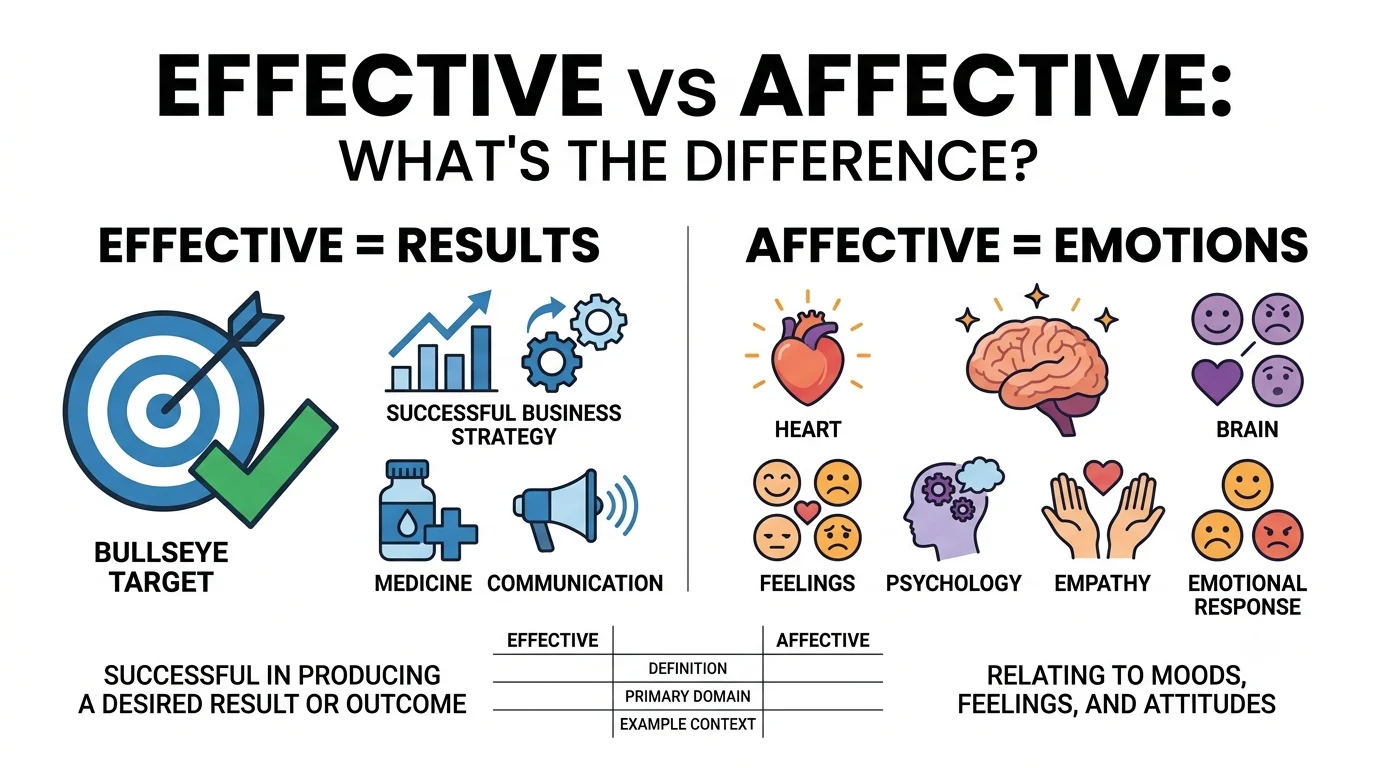effective vs affective